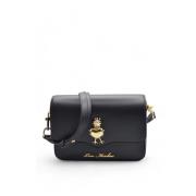 Love Moschino Ikonisk Crossbody Väska i Svart Black, Dam