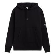 C.p. Company Hoodie med Lens Logo Black, Herr