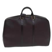 Louis Vuitton Vintage Pre-owned Laeder resvskor Brown, Dam