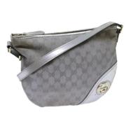 Gucci Vintage Pre-owned Canvas gucci-vskor Gray, Dam