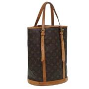 Louis Vuitton Vintage Pre-owned Canvas louis-vuitton-vskor Brown, Dam