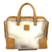 Loewe Pre-owned Pre-owned Tyg handvskor Brown, Dam