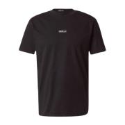 Replay Herr Logo T-shirt Black, Herr