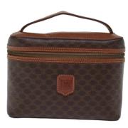 Celine Vintage Pre-owned Canvas kuvertvskor Brown, Dam