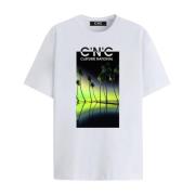 Costume National Herr Regular T-shirt White, Herr