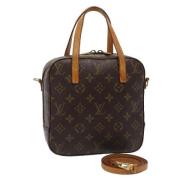 Louis Vuitton Vintage Pre-owned Canvas handvskor Brown, Dam