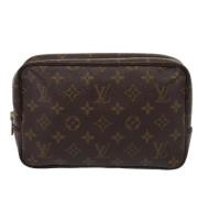 Louis Vuitton Vintage Pre-owned Canvas kuvertvskor Brown, Unisex