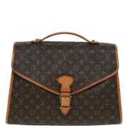 Louis Vuitton Vintage Pre-owned Canvas louis-vuitton-vskor Brown, Dam