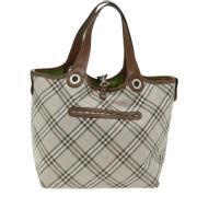 Burberry Vintage Pre-owned Tyg totevskor Beige, Dam