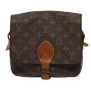 Louis Vuitton Vintage Pre-owned Canvas louis-vuitton-vskor Brown, Dam