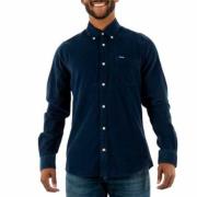 Barbour Velvet Ramsey Navy Tartan Skjorta Blue, Herr