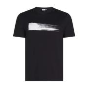 Calvin Klein Borstad Logga Herr T-shirt Black, Herr