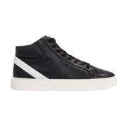 Calvin Klein Hög Topp Arkiv Stripe Sneakers Black, Herr