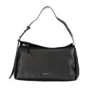 Calvin Klein Svart Dam Axelväska med Justerbart Handtag Black, Dam