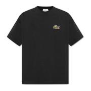 Lacoste T-shirt med logotyp Black, Unisex