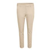 Kaffe Chino Pant Feather Gray Beige, Dam