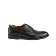 Testoni Rapid Oxford Antique Caviar Calf Black, Herr