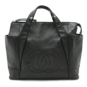 Chanel Vintage Pre-owned Laeder chanel-vskor Black, Dam