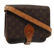 Louis Vuitton Vintage Pre-owned Canvas louis-vuitton-vskor Brown, Dam