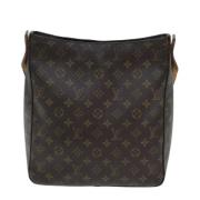 Louis Vuitton Vintage Pre-owned Canvas louis-vuitton-vskor Brown, Dam