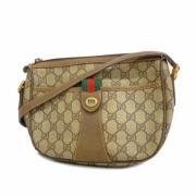 Gucci Vintage Pre-owned Plast gucci-vskor Brown, Dam