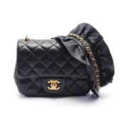 Chanel Vintage Pre-owned Laeder chanel-vskor Black, Dam