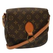 Louis Vuitton Vintage Pre-owned Canvas louis-vuitton-vskor Brown, Dam