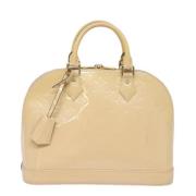 Louis Vuitton Vintage Pre-owned Laeder louis-vuitton-vskor Beige, Dam