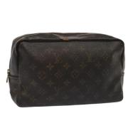 Louis Vuitton Vintage Pre-owned Canvas kuvertvskor Brown, Dam