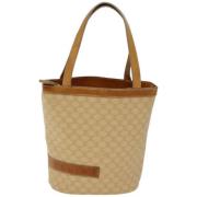 Celine Vintage Pre-owned Canvas celine-vskor Beige, Dam