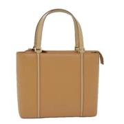 Burberry Vintage Pre-owned Laeder handvskor Beige, Dam