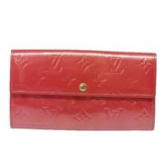 Louis Vuitton Vintage Pre-owned Laeder louis-vuitton-vskor Red, Dam