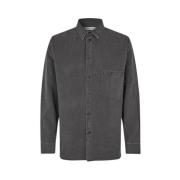 Samsøe Samsøe Denim Shirts Black, Herr