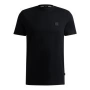 Boss Ekologisk bomull herr T-shirt Black, Herr