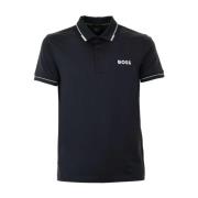 Boss Slim Fit Polo Shirt Blue, Herr