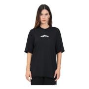 Dsquared2 Svart Icon Print T-shirt Black, Dam