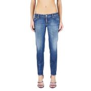 Dsquared2 Jennifer Skinny Jeans Blue, Dam