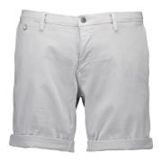 Replay Ljusgrå Casual Shorts Gray, Herr