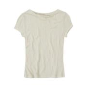 Closed Lichtgroen T-shirt Beige, Dam