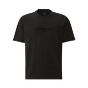 C.p. Company Präglad Logotyp Kortärmad T-shirt Black, Herr