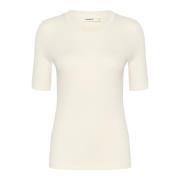 Soaked in Luxury Rollneck Top Whisper White White, Dam