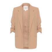 Soaked in Luxury Stilren Blazer Jacka Burro Brown, Dam