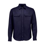 Paul & Shark Navy Overshirt 14313184 Blue, Herr