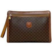 Celine Vintage Pre-owned Plast celine-vskor Brown, Dam