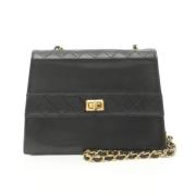 Chanel Vintage Pre-owned Laeder chanel-vskor Black, Dam