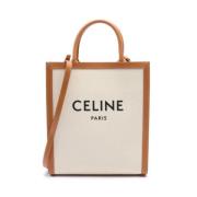 Celine Vintage Pre-owned Canvas celine-vskor Beige, Dam