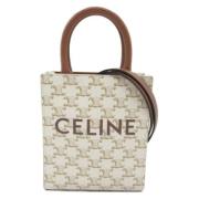 Celine Vintage Pre-owned Canvas celine-vskor Beige, Dam