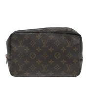 Louis Vuitton Vintage Pre-owned Canvas kuvertvskor Brown, Dam