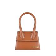 Jacquemus Medium Chiquito Väska Brown, Dam