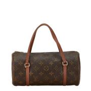 Louis Vuitton Vintage Pre-owned Canvas handvskor Brown, Dam